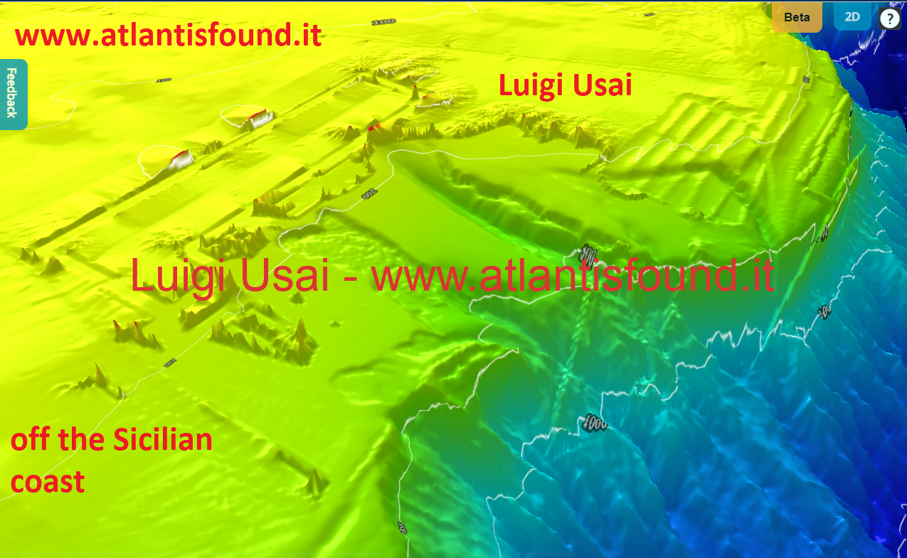 Discovery of an unknown and hidden sunken city and civilization by the writer and philosopher Luigi Usai. We don't yet know what kind of people they are.